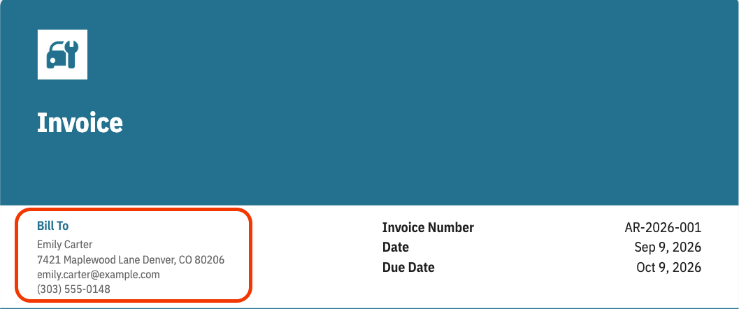 Billing Address