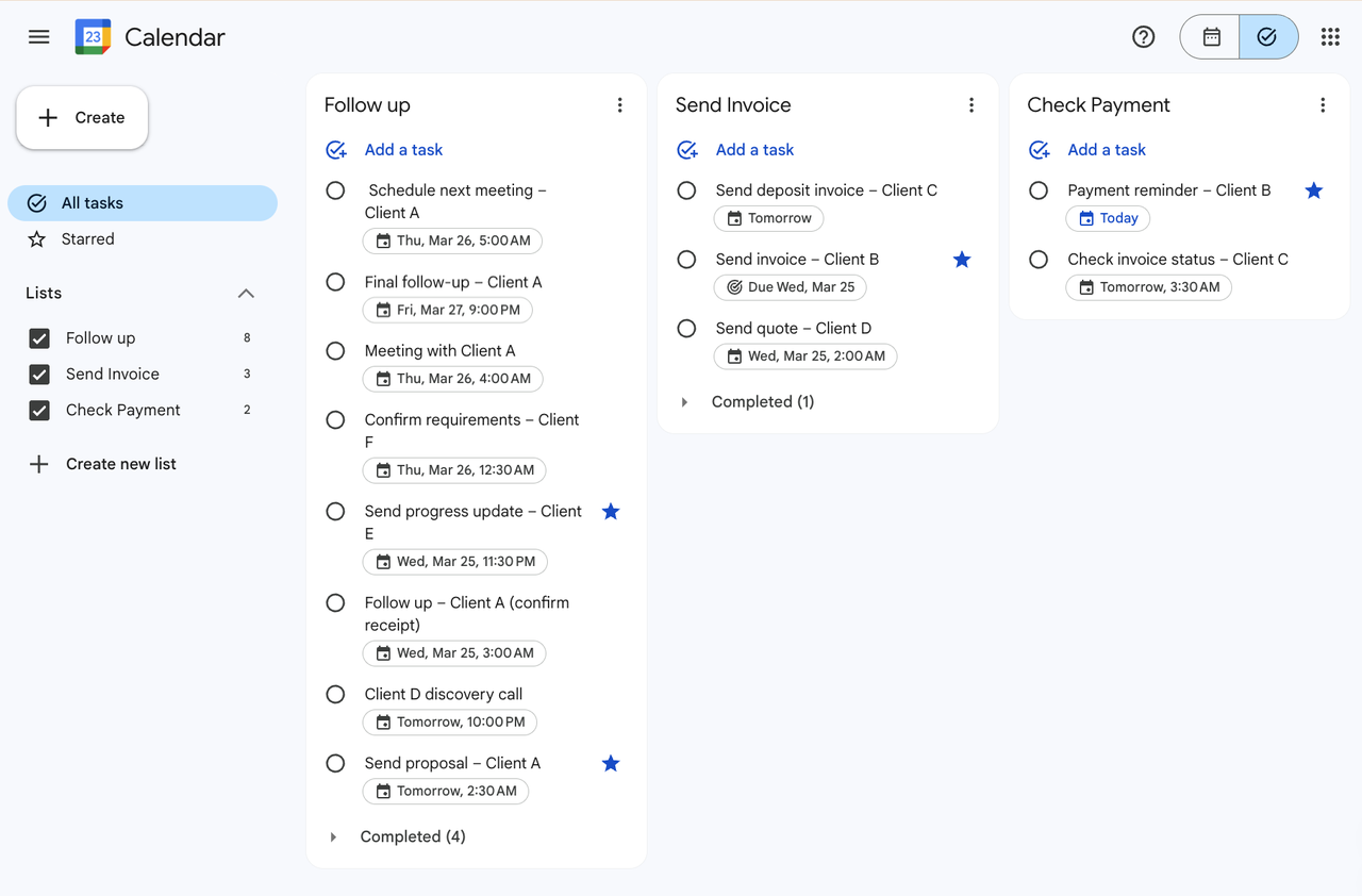 Google Tasks